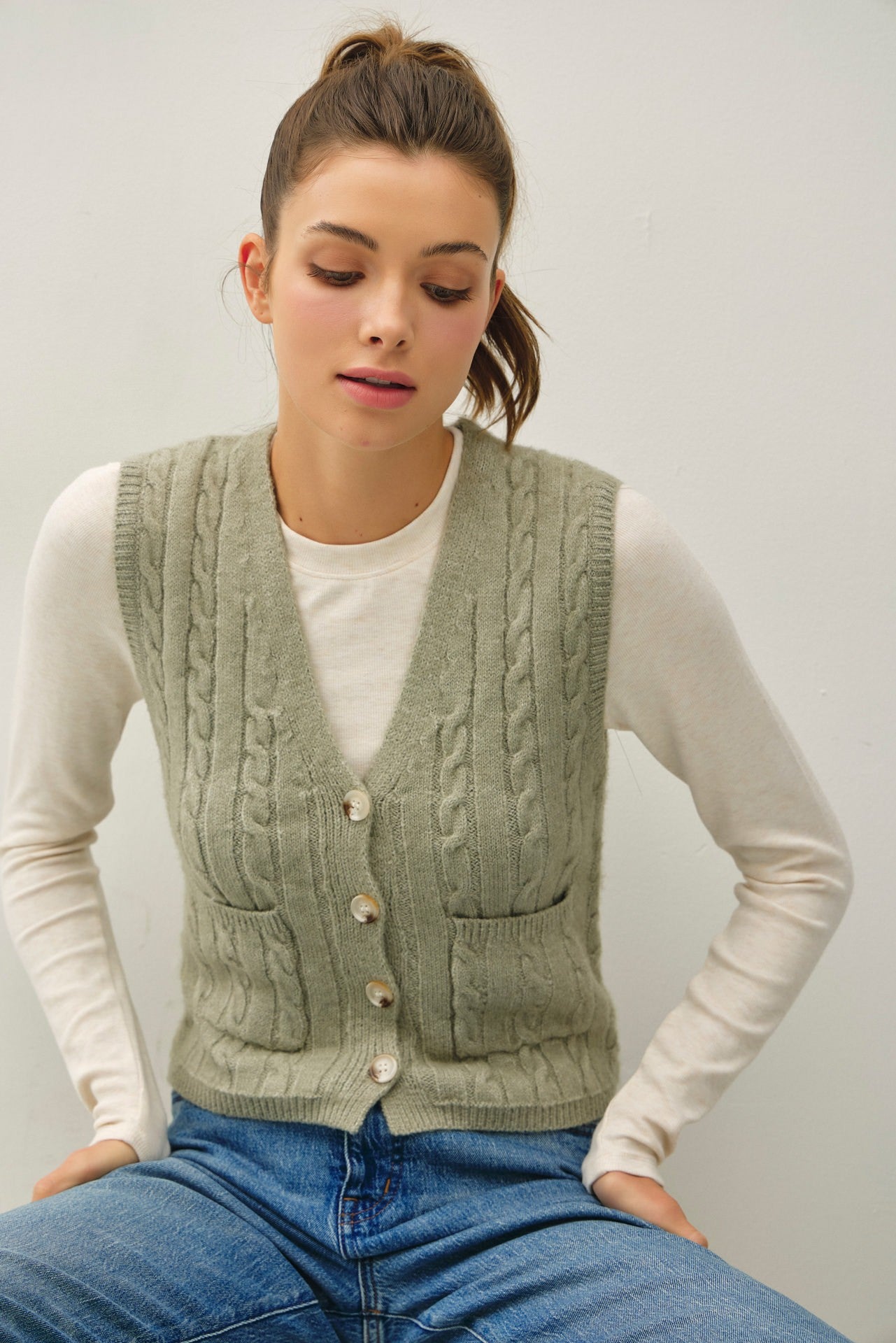 BELINDA VARSITY VEST