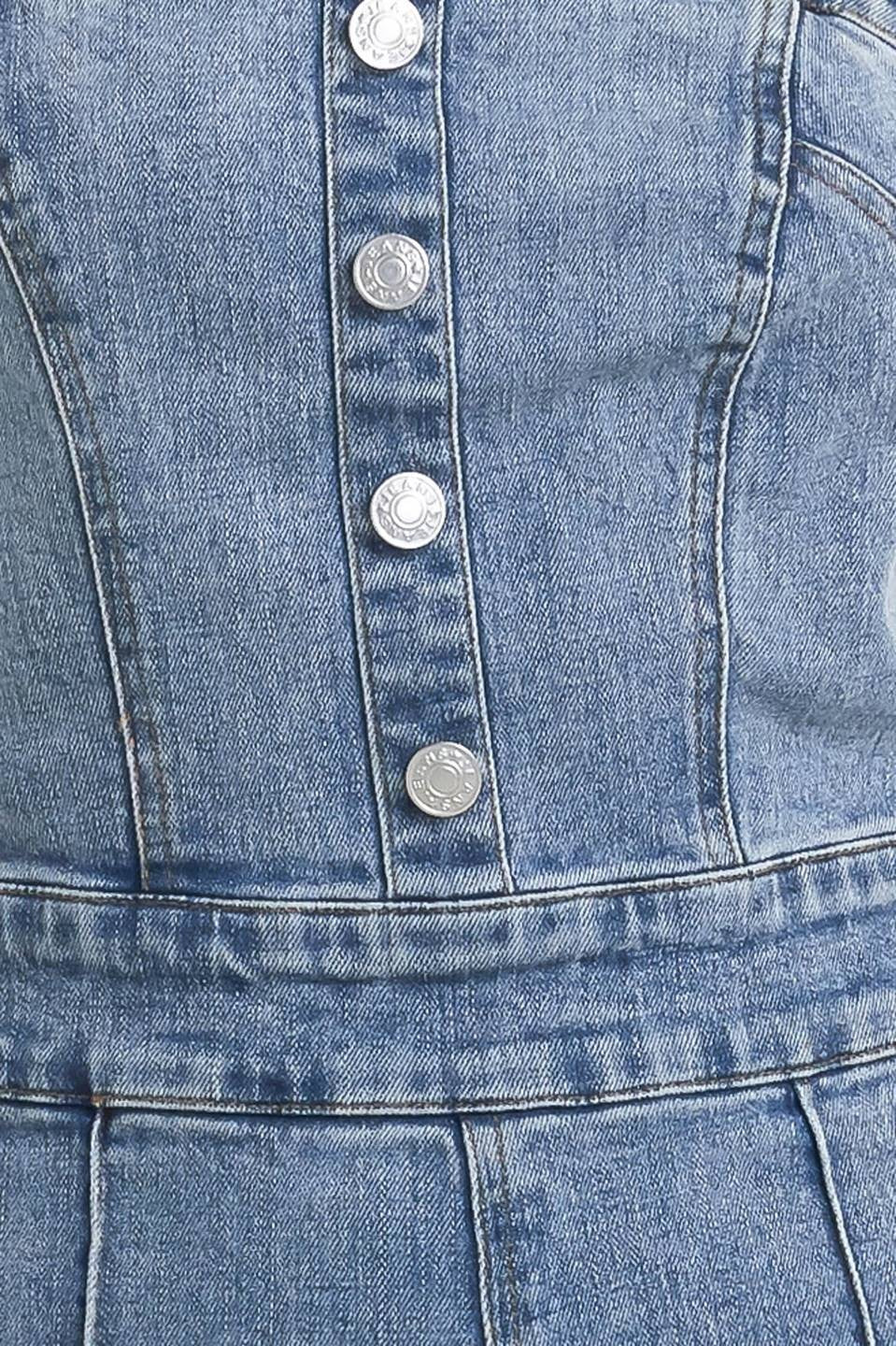 CAYLEE DENIM JUMPSUIT