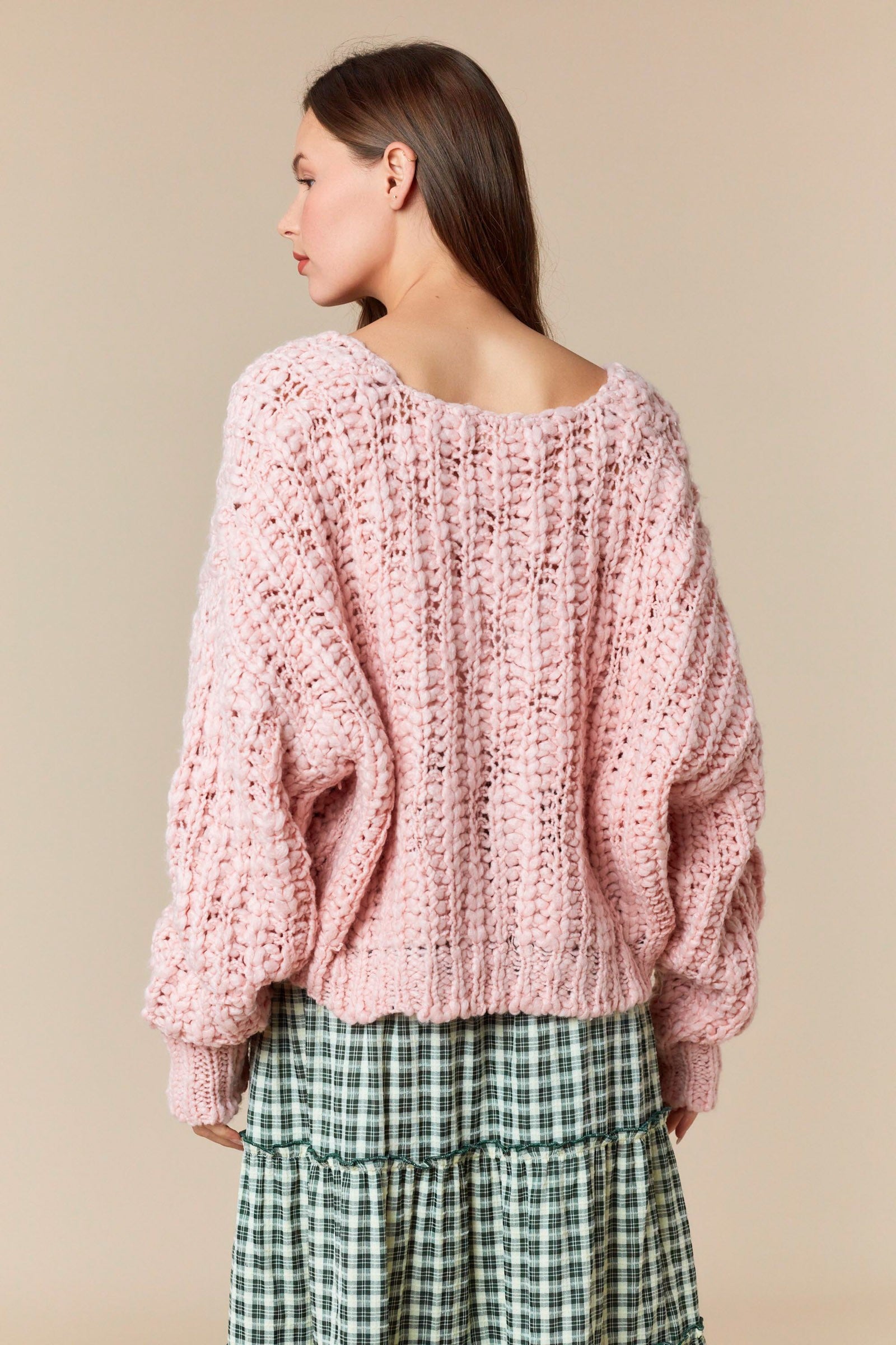 CARISSA POPCORN SWEATER
