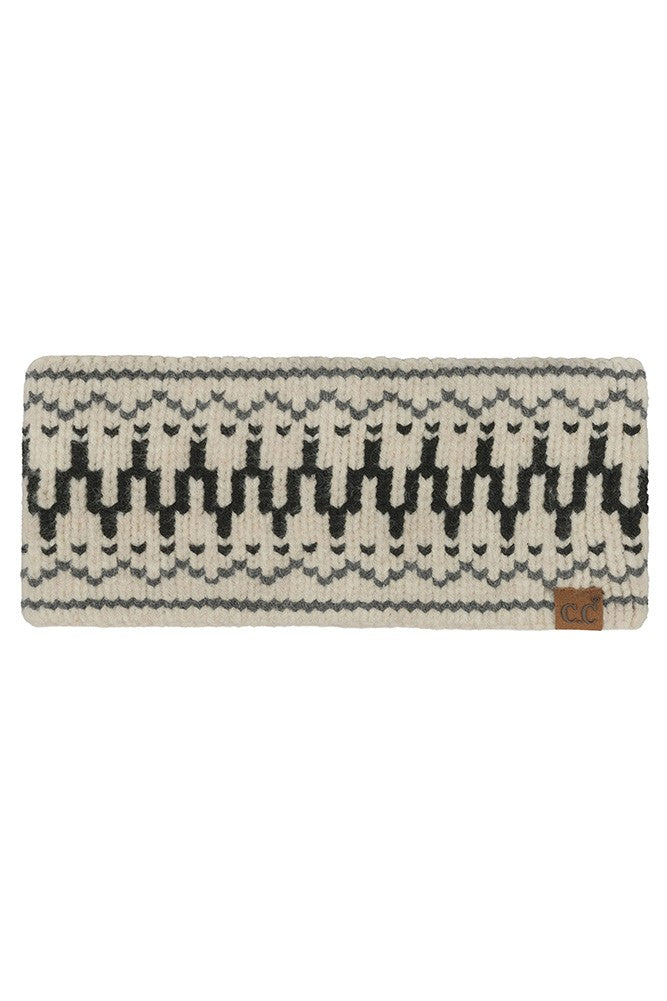 Fair Isle Pattern Headband
