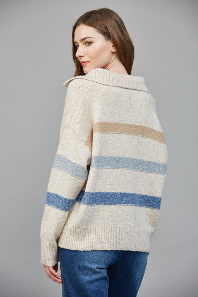 MIRIAM STRIPE SWEATER