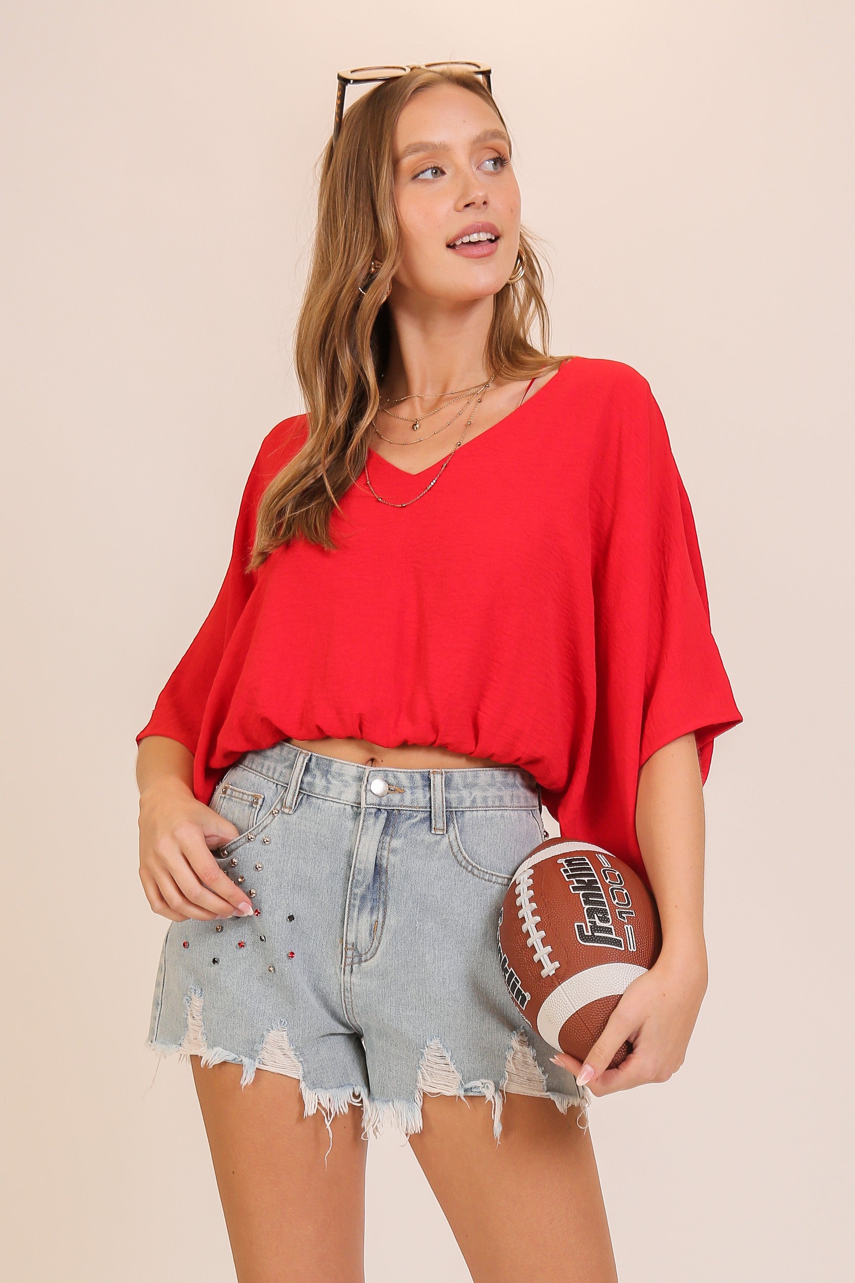 DOMINICK FLOWY TOP