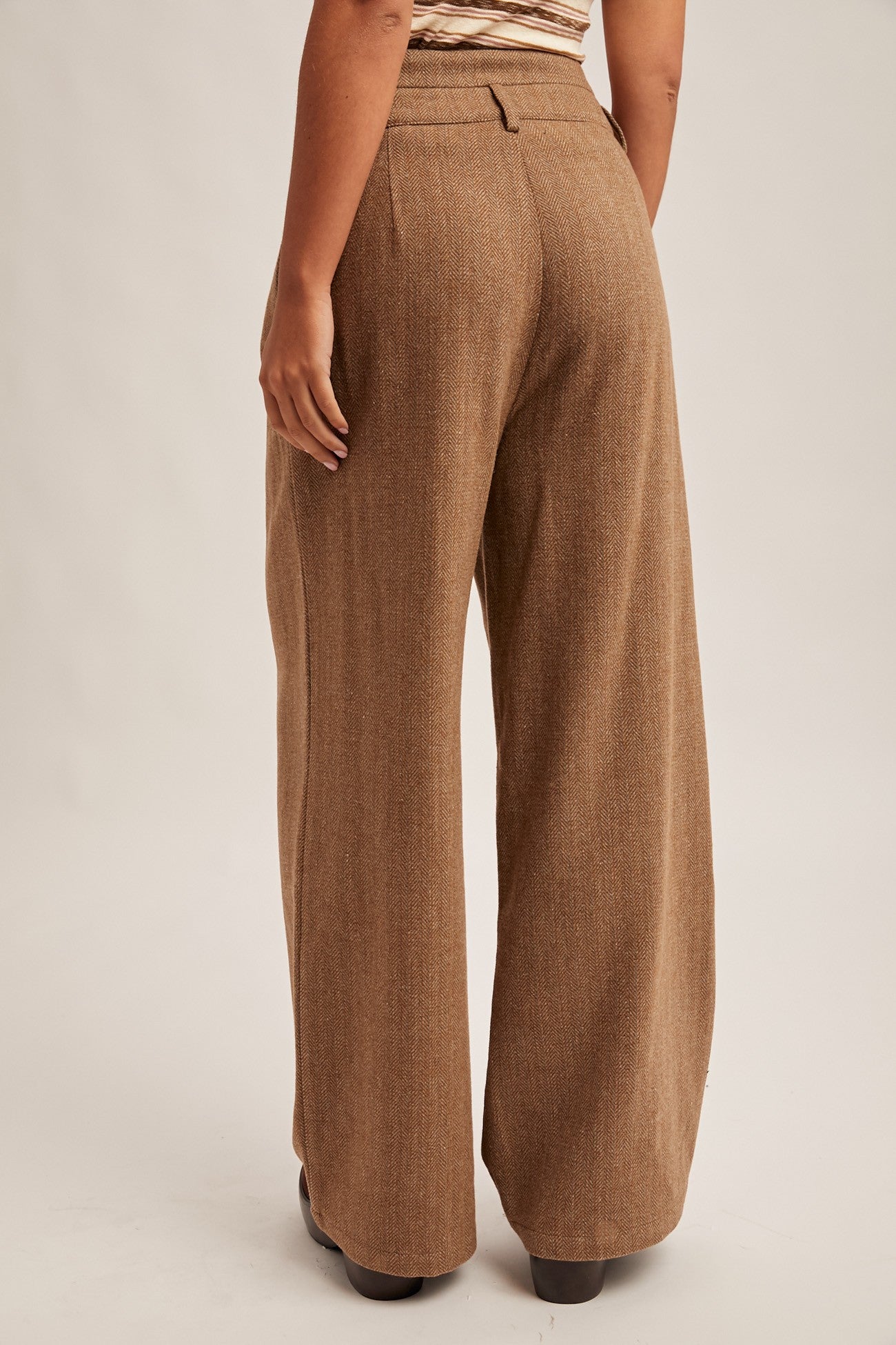 BRENTON HW WIDE LEG PANTS
