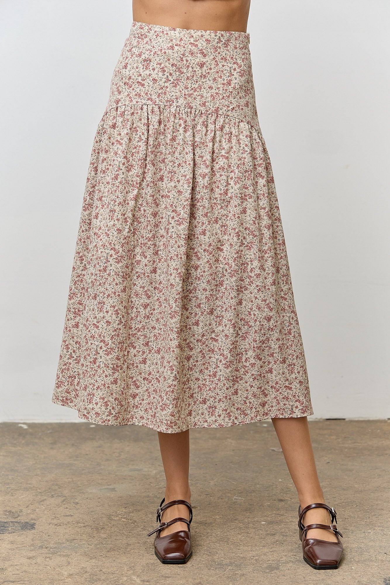 POSY FLORAL SKIRT