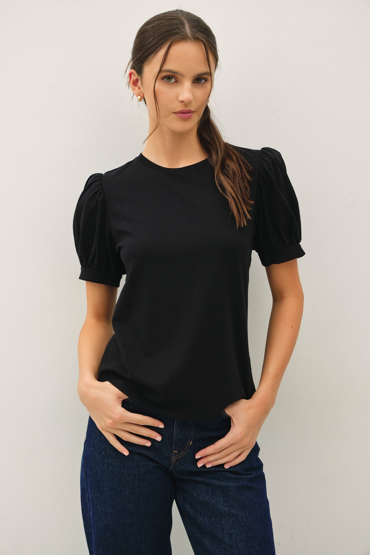 GERALYN PUFF SLV TOP