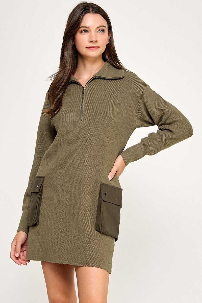 ALANI CARGO DRESS