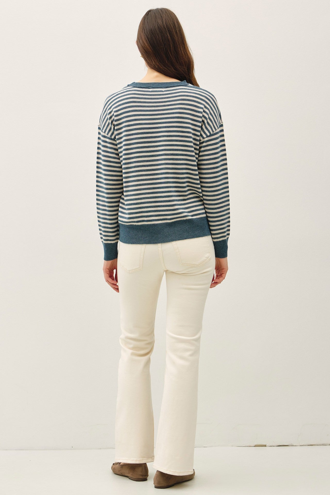 KAYLIN STRIPE SWEATER