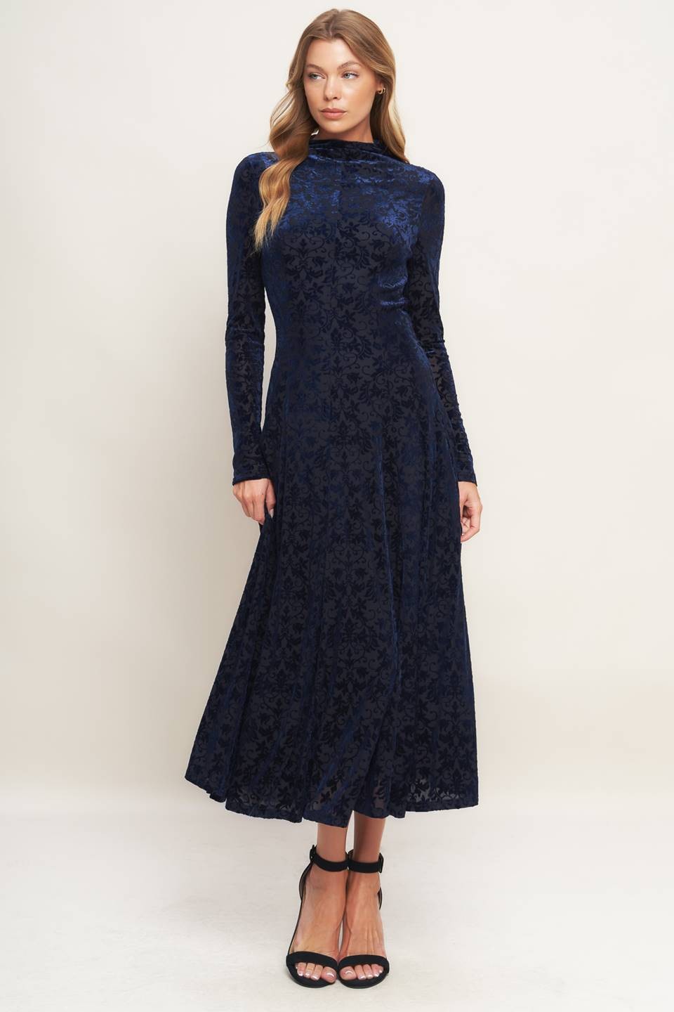 CROSBY VELVET DRESS