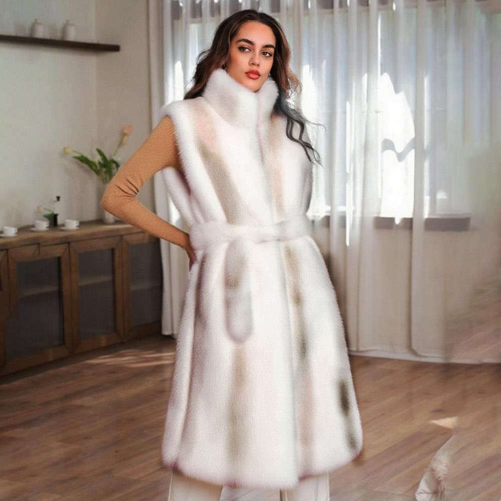 NANCE FAUX FUR VEST