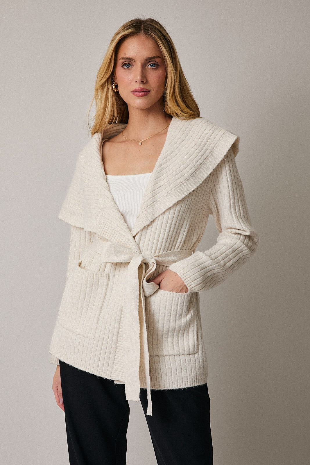 ALBA WRAP CARDIGAN