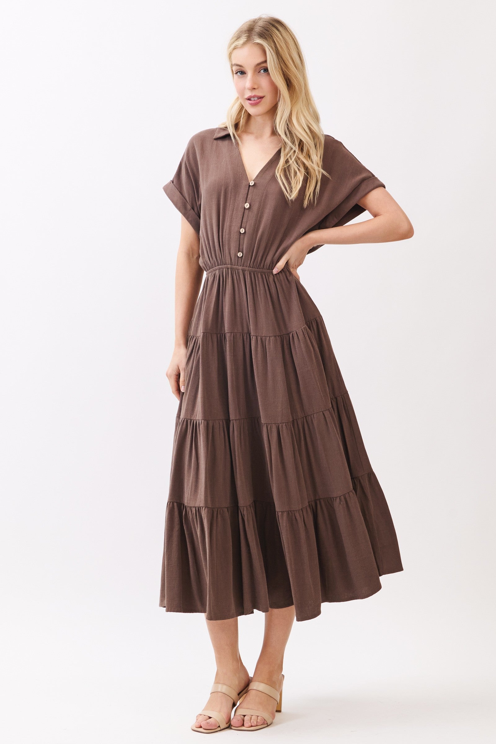 DOROTA COLLARED DRESS