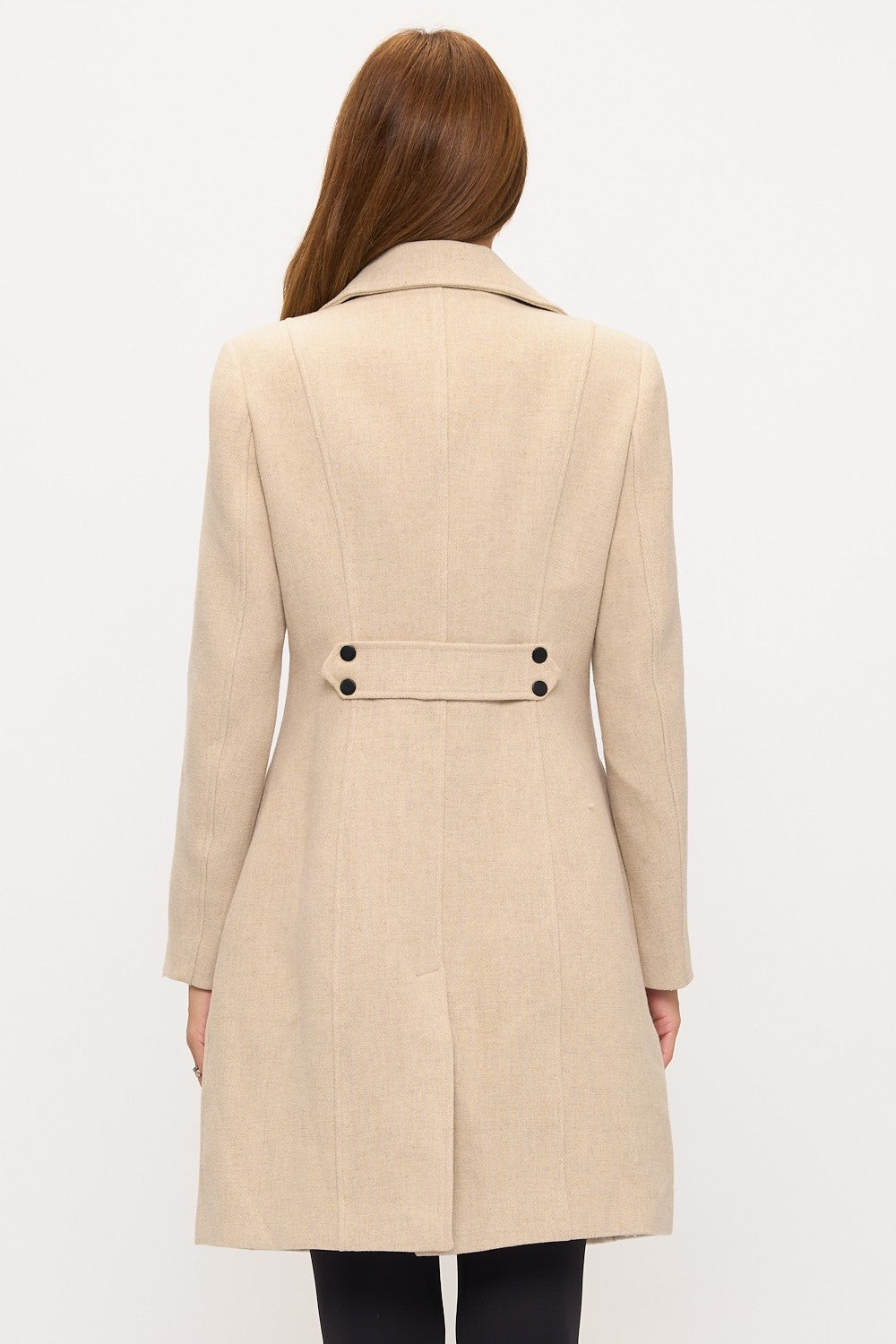 PEARLE TAILORED PEACOAT