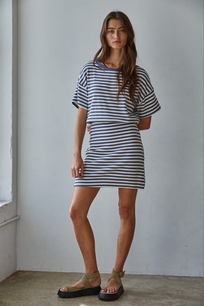 Marley Striped Mini Dress