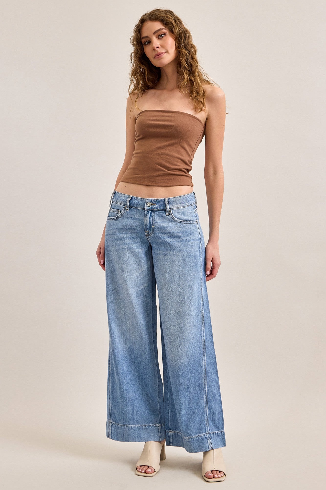 TRINA LOW RISE WIDE
