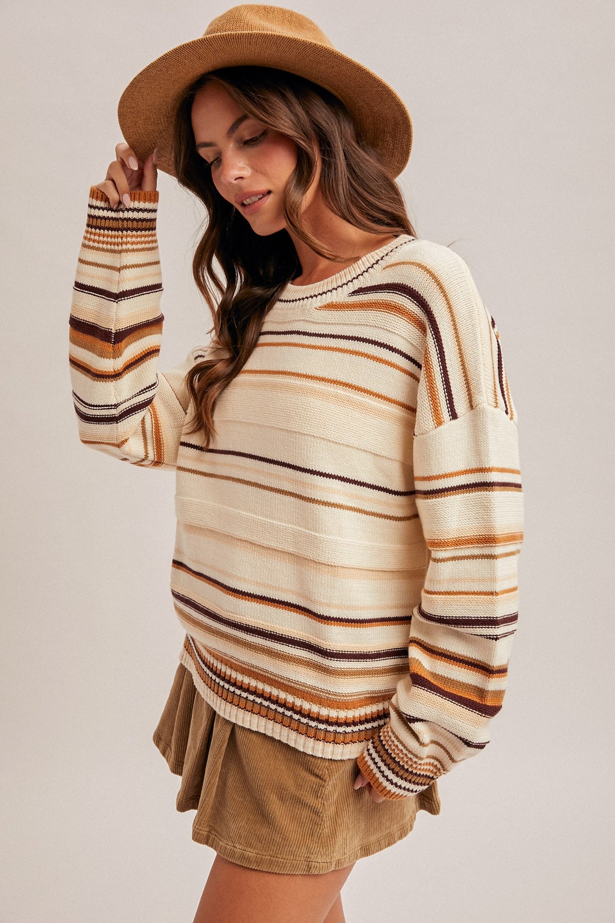 LORNA STRIPE SWEATER
