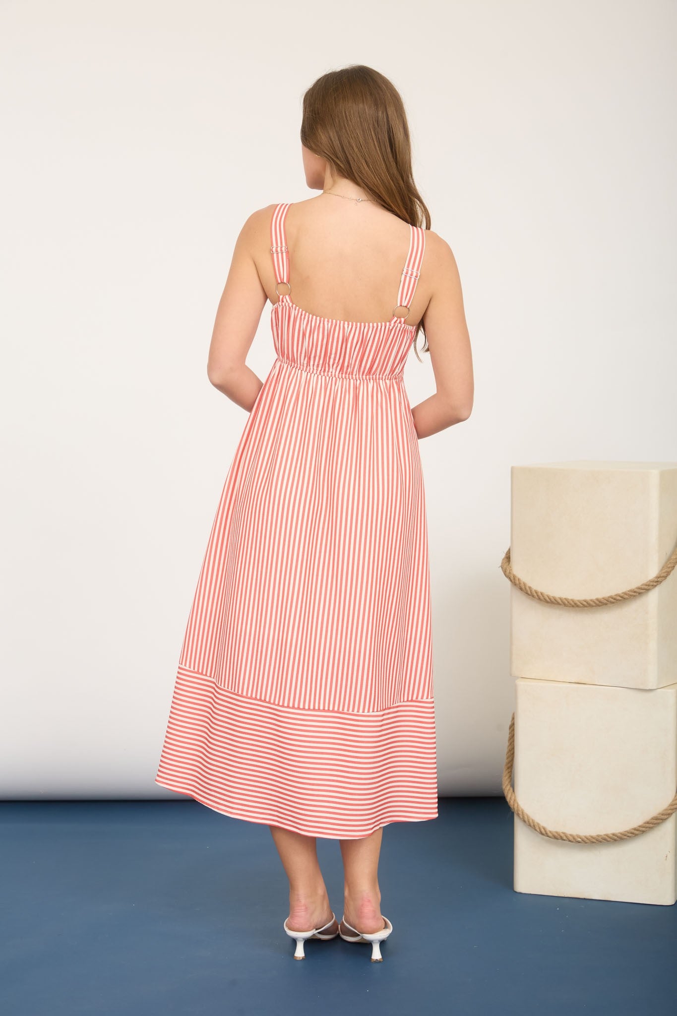 MORGAN STRIPE DRESS