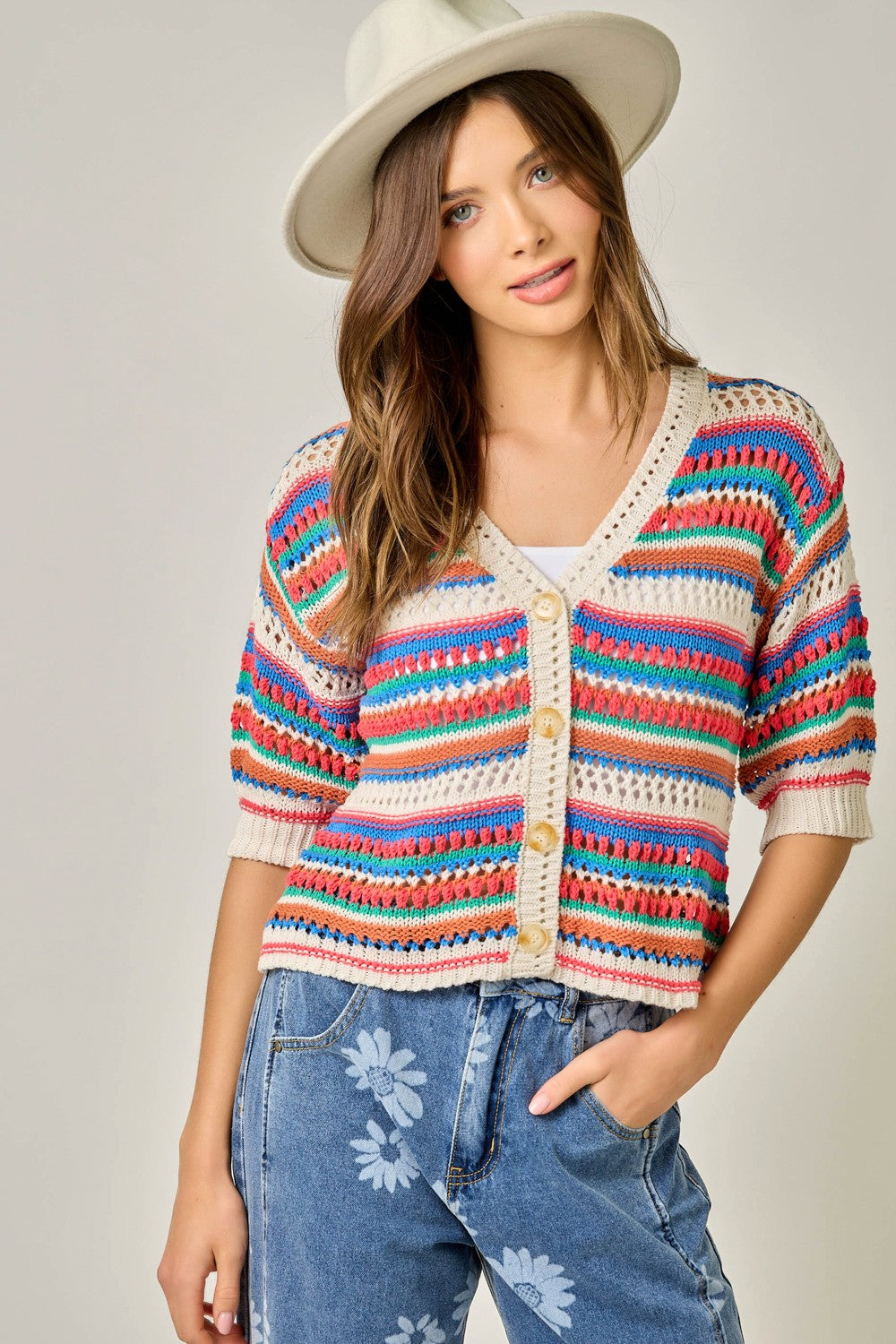 JANET CROCHET CARDIGAN