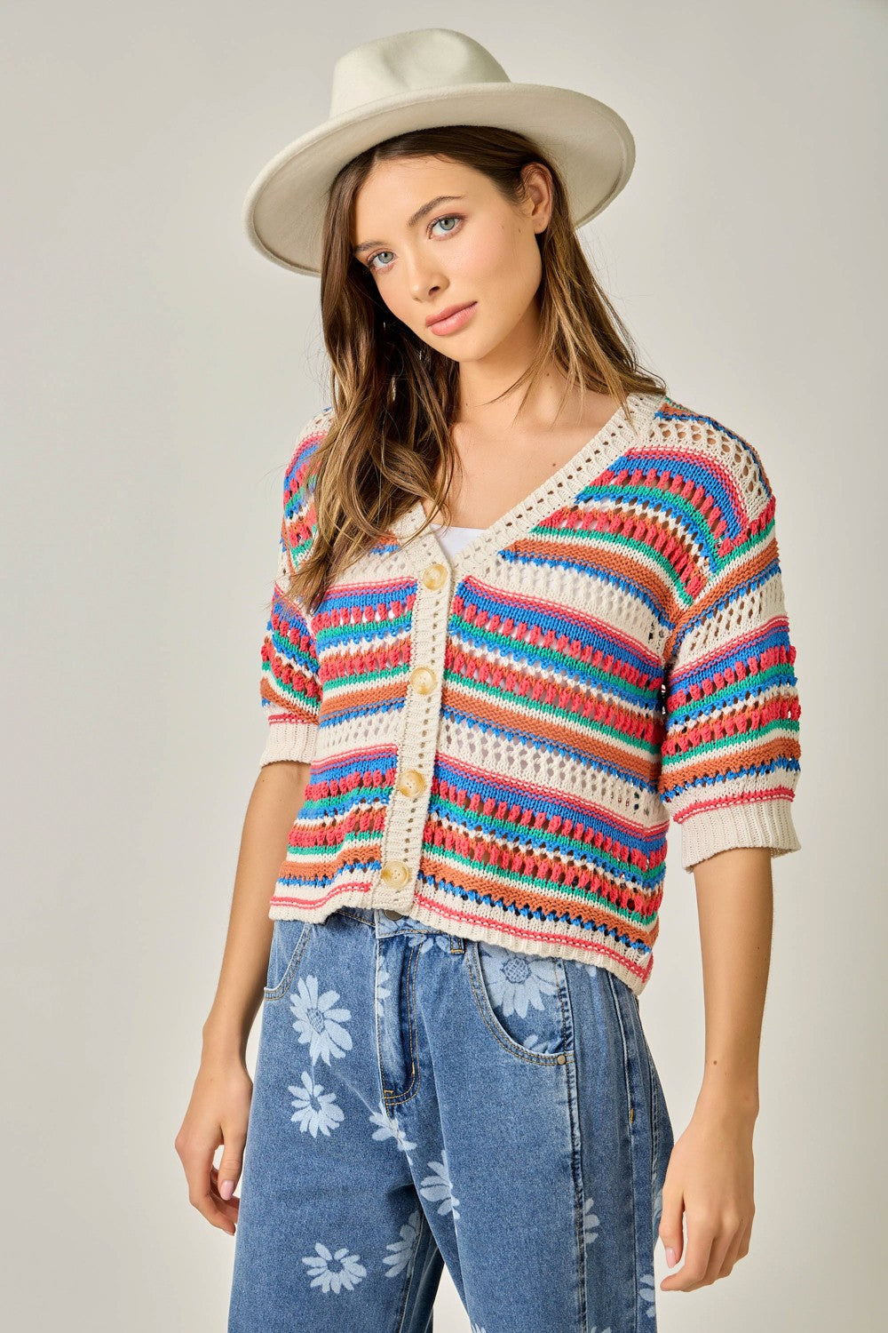 JANET CROCHET CARDIGAN