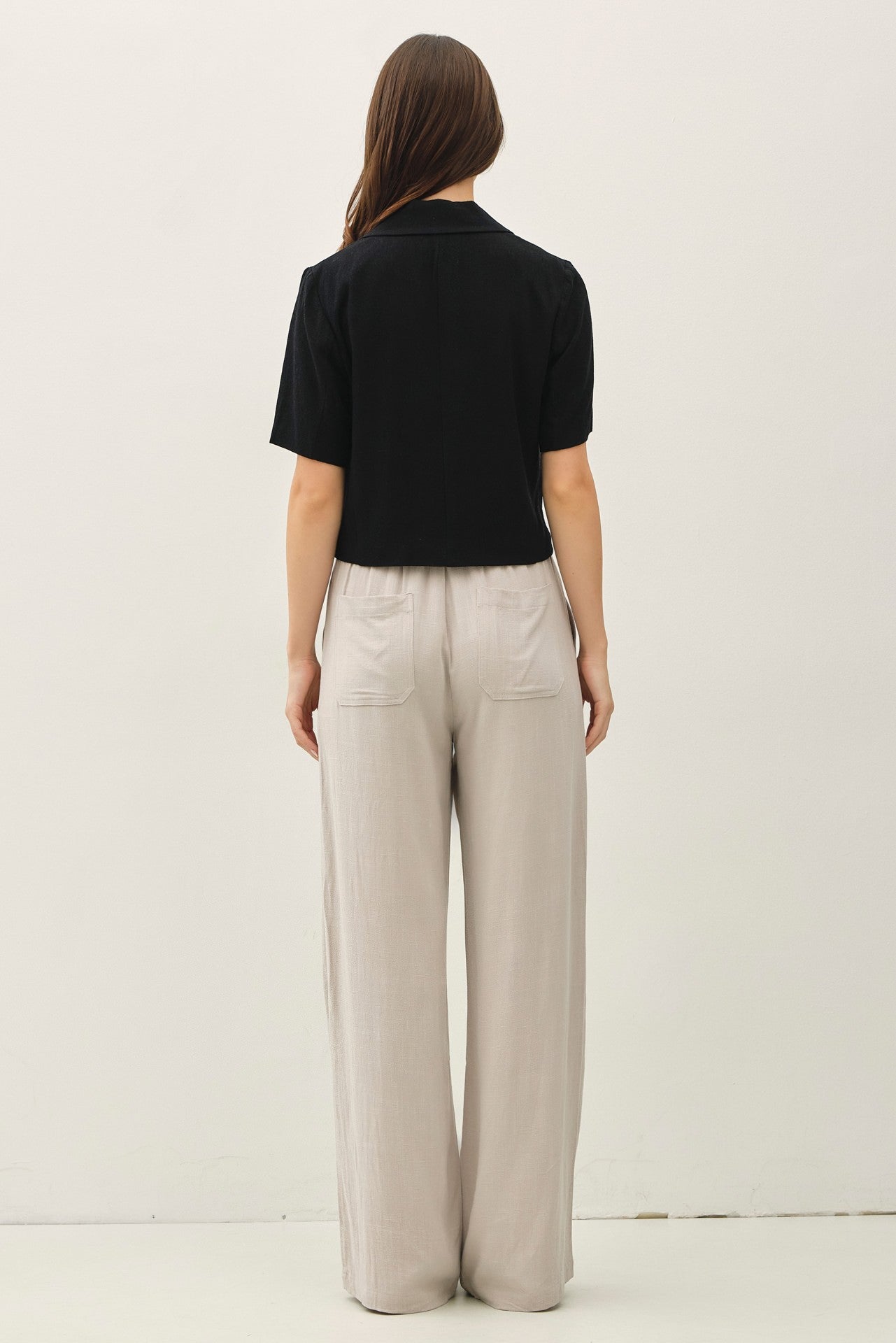 ADELLE LINEN BLEND PANTS