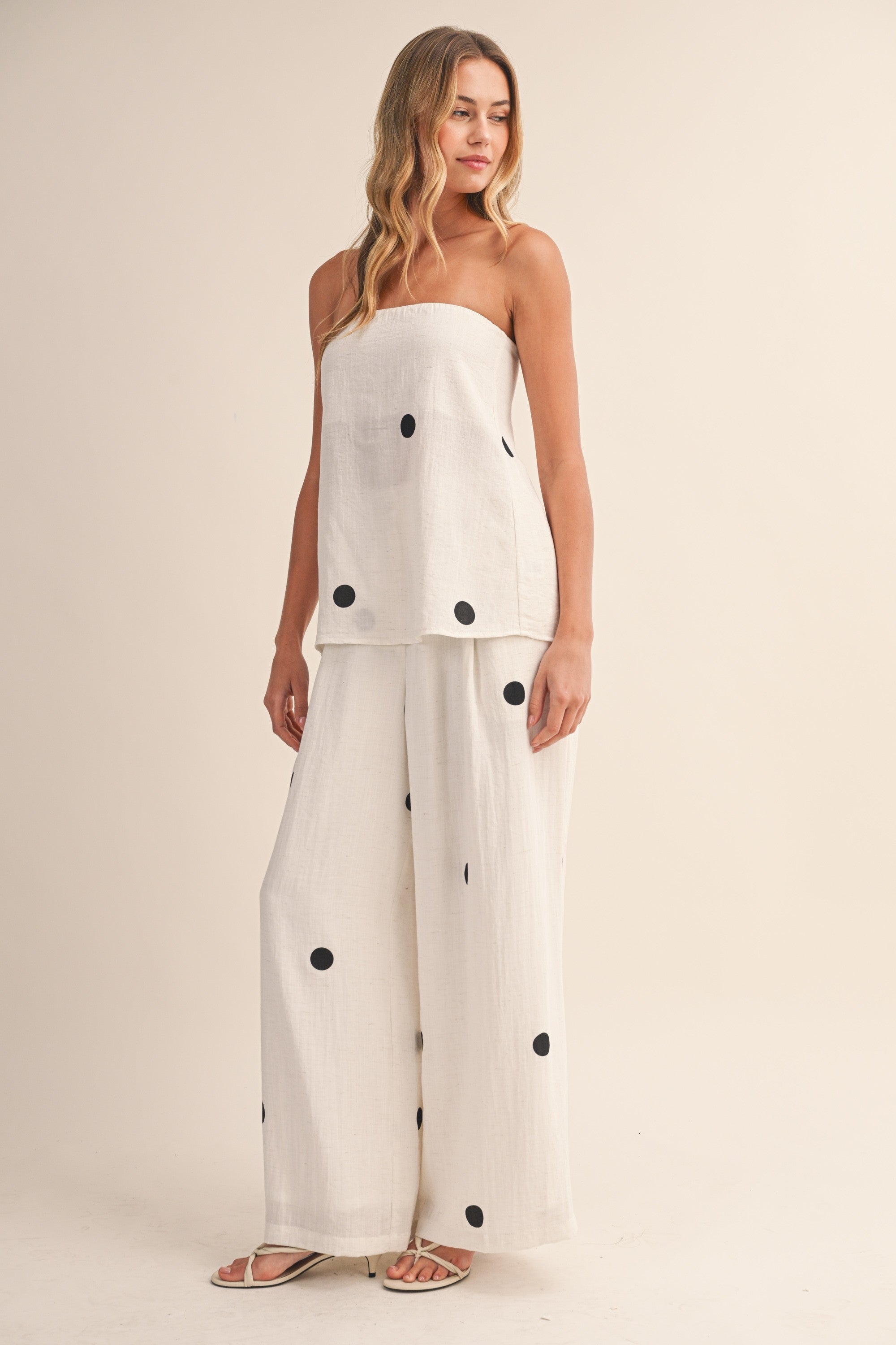 LORRAINE POLKA DOT SET
