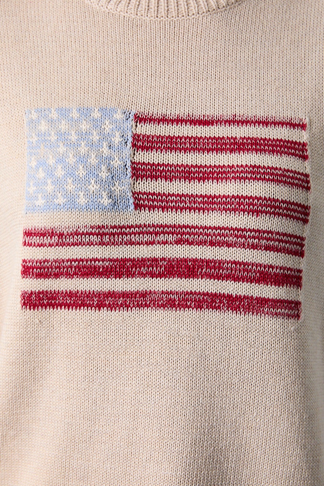 USA FLAG SS SWEATER