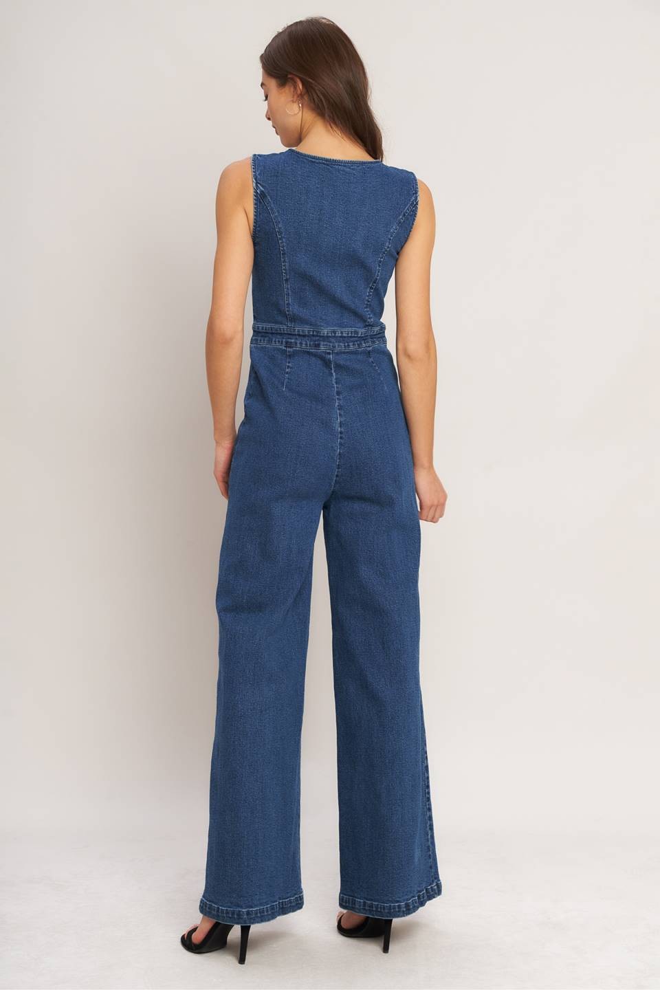 ANNE DENIM JUMPSUIT