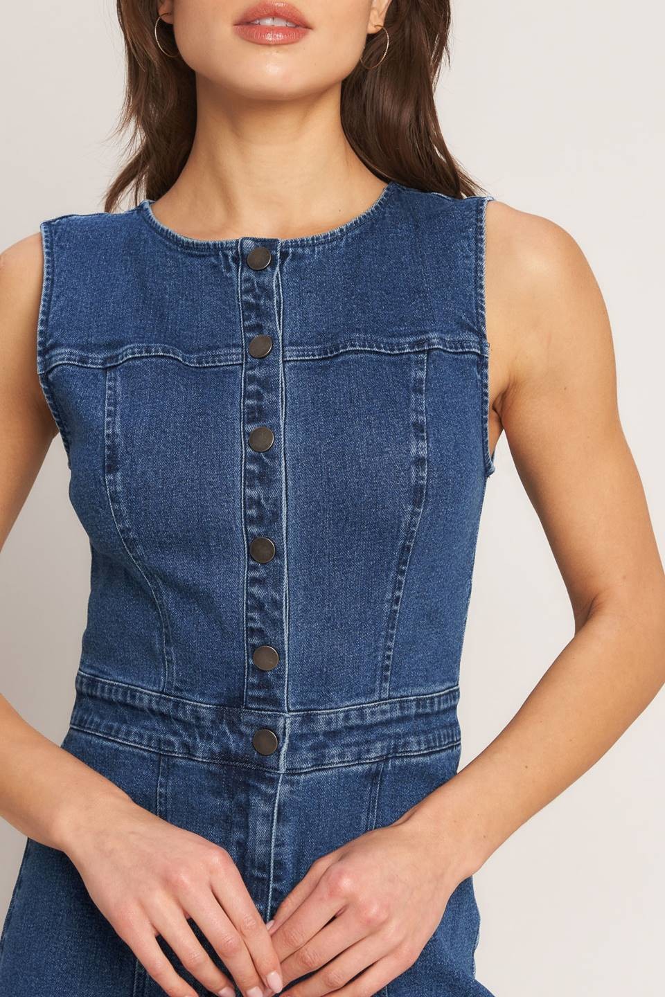 ANNE DENIM JUMPSUIT