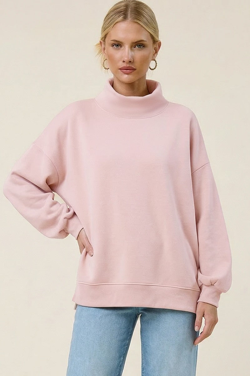 TEAGAN MOCKNECK SWEATSHIRT