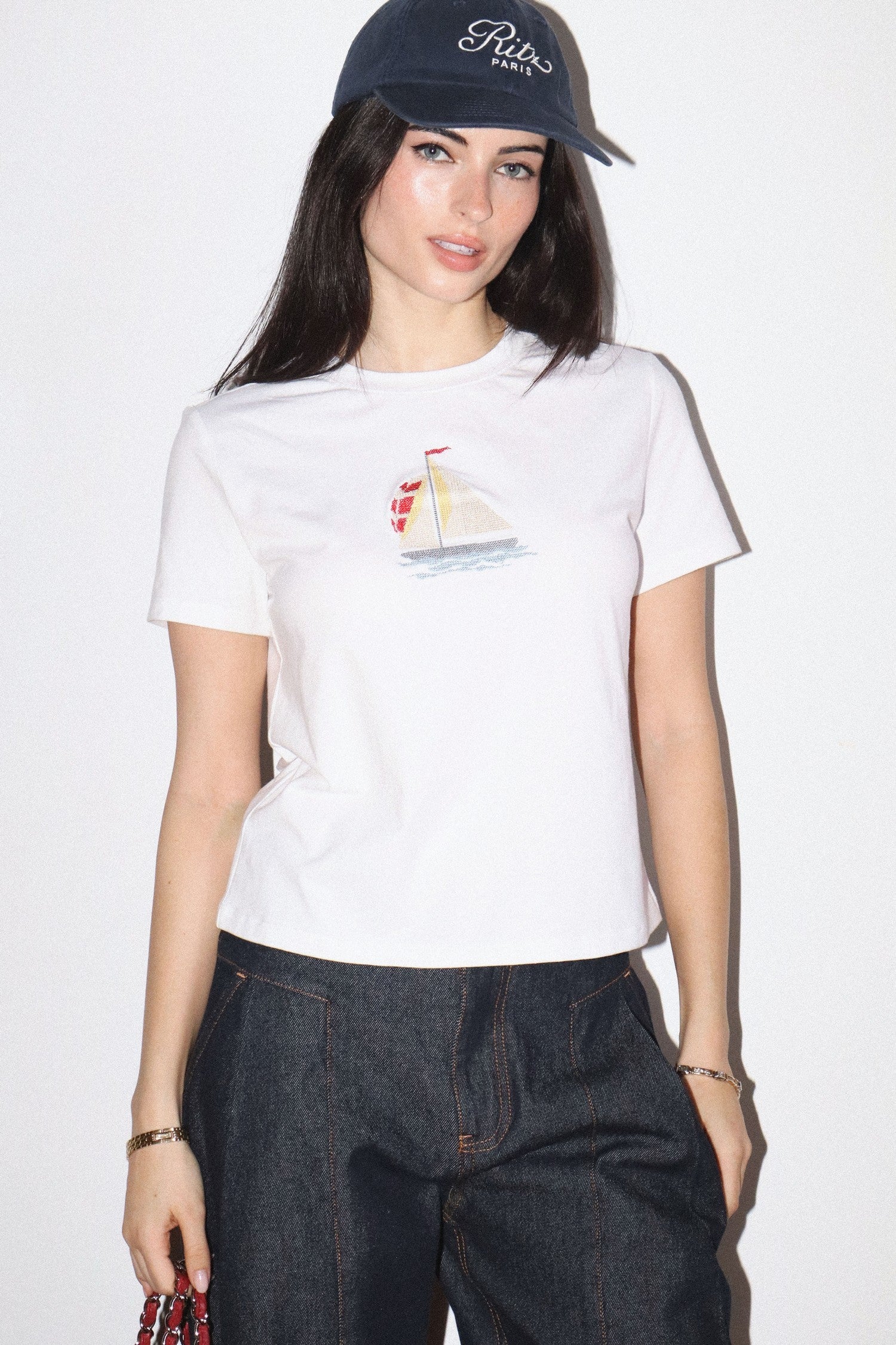 SAILBOAT GRAPHIC TEE