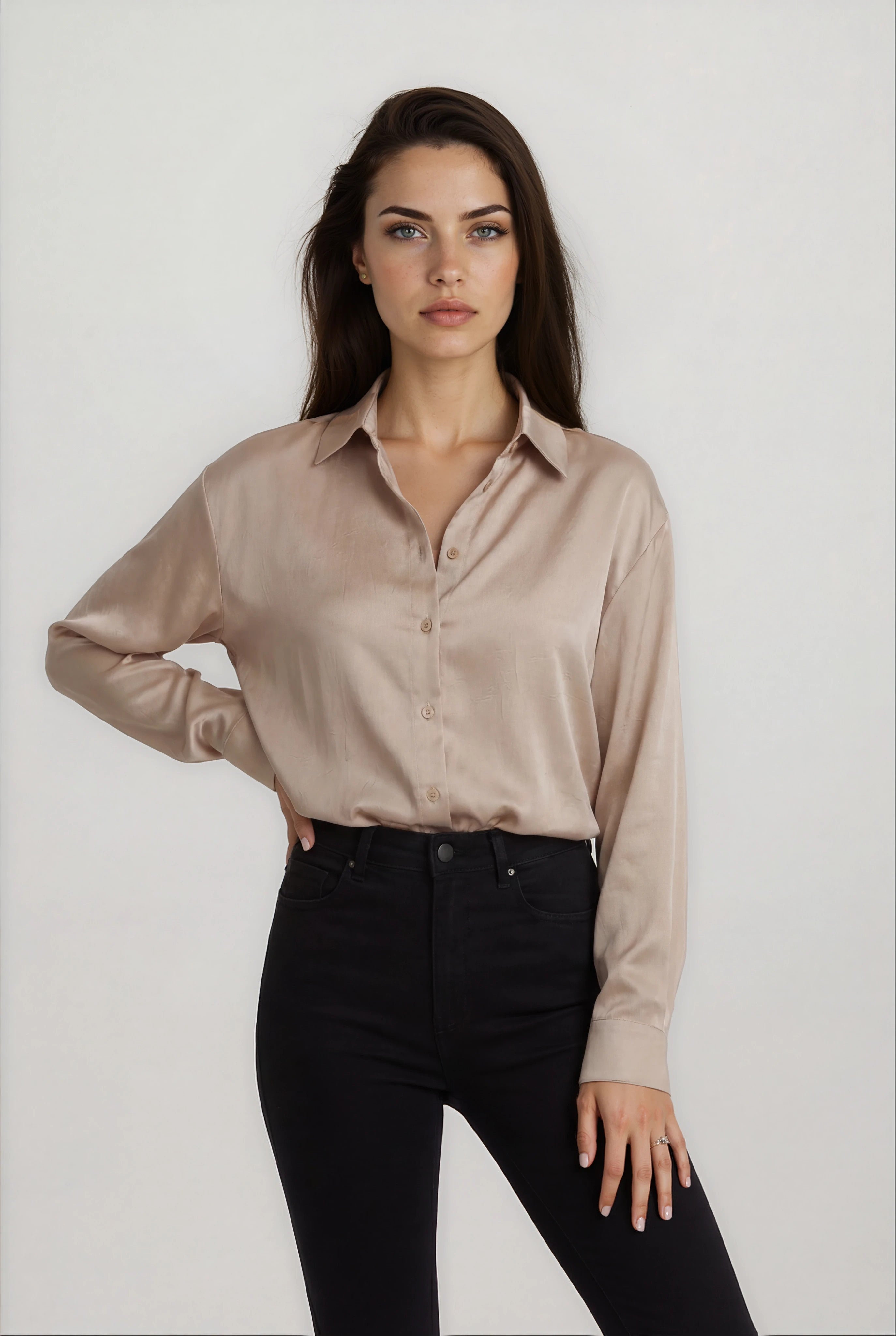 CHER SATIN BLOUSE