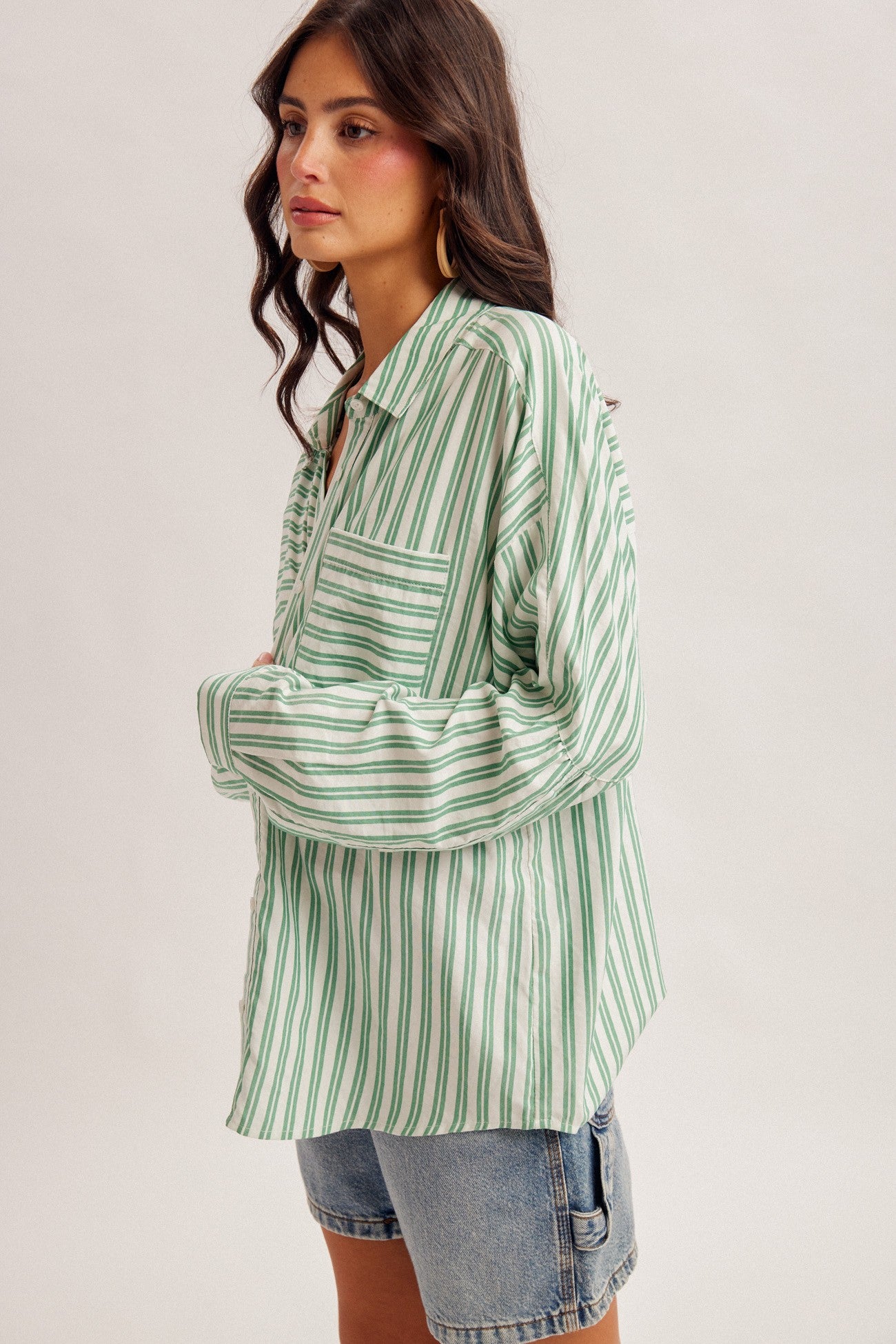 LUPE STRIPED SHIRT