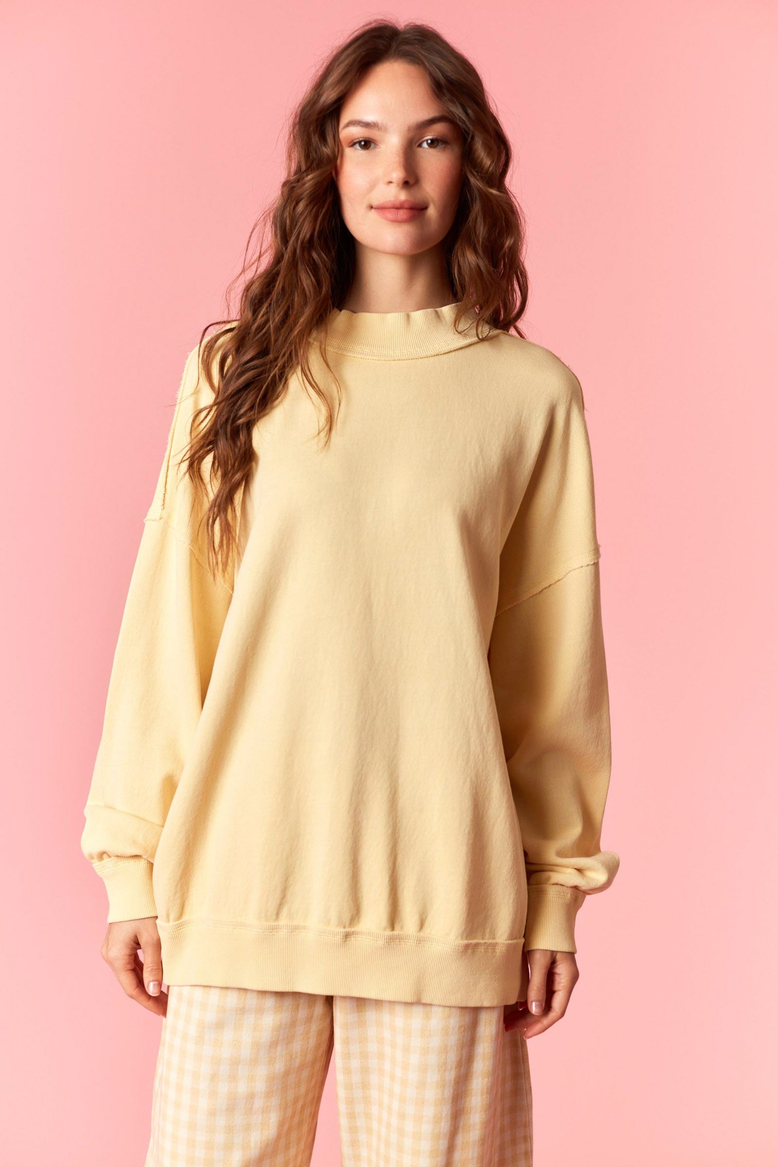 HANNA MOCKNECK SWEATSHIRT