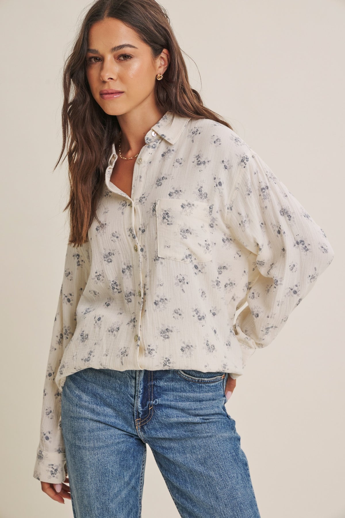 KASEY FLORAL SHIRT