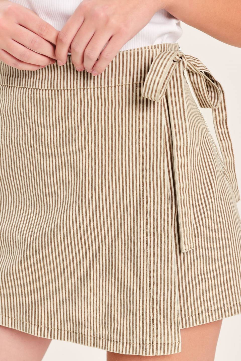 MAE STRIPED SKORT