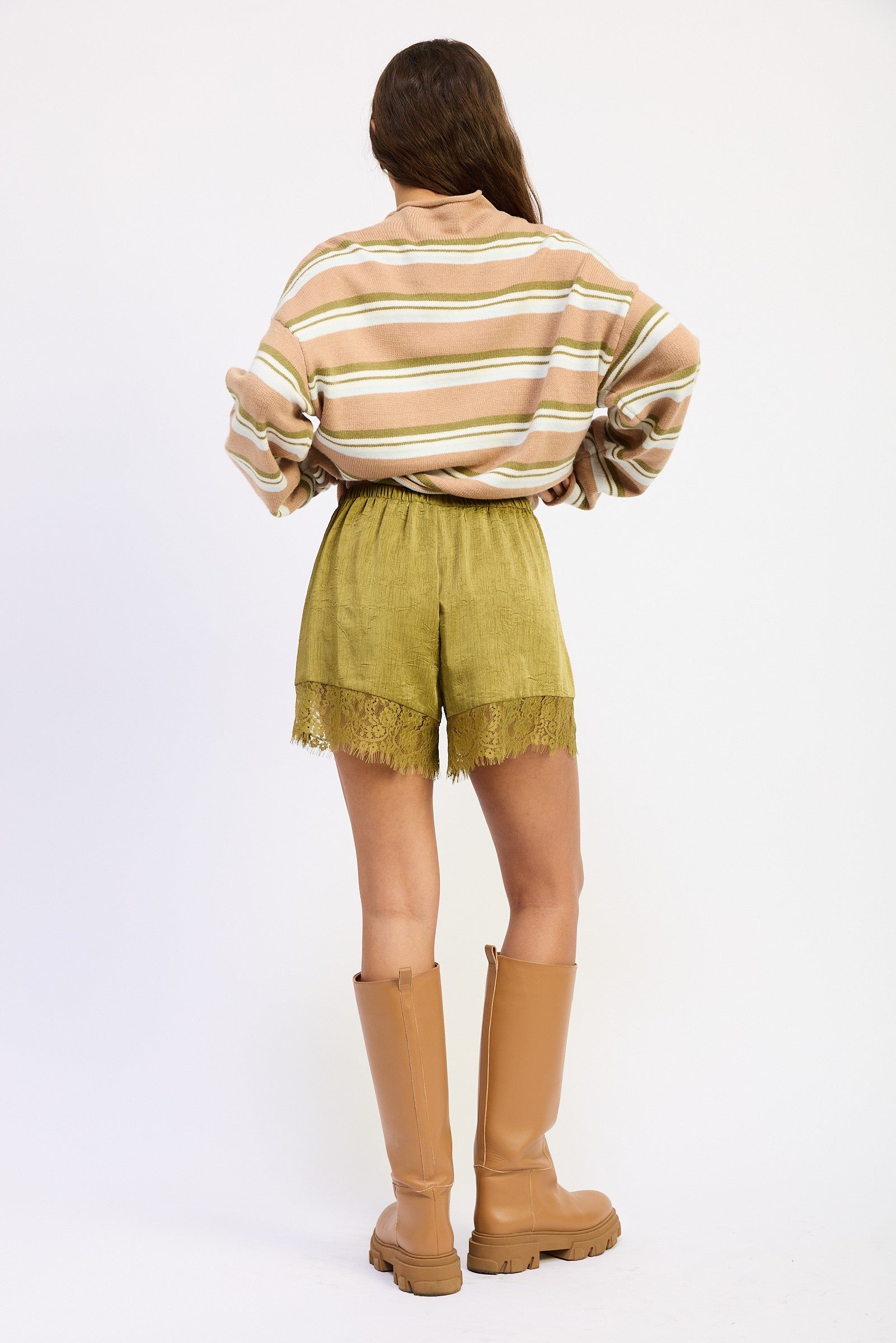 DAYANARA SATIN SHORTS