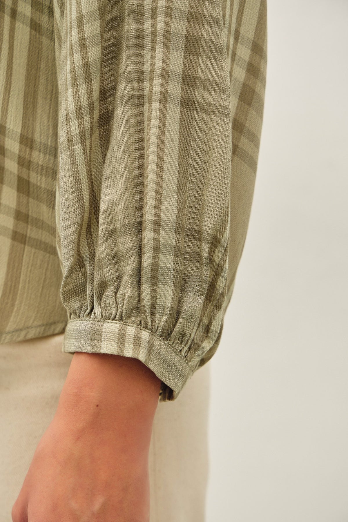 CAMERON PLAID TOP