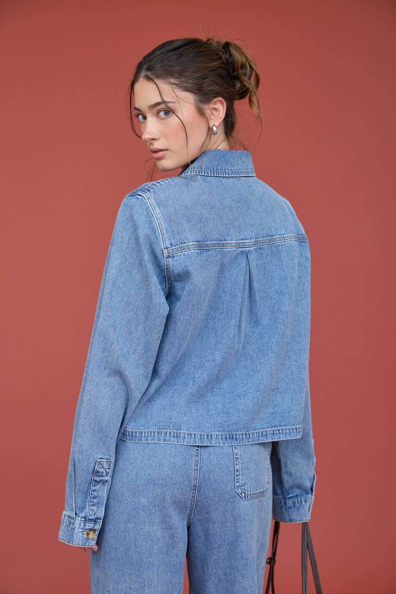 HILDA DENIM SHIRT