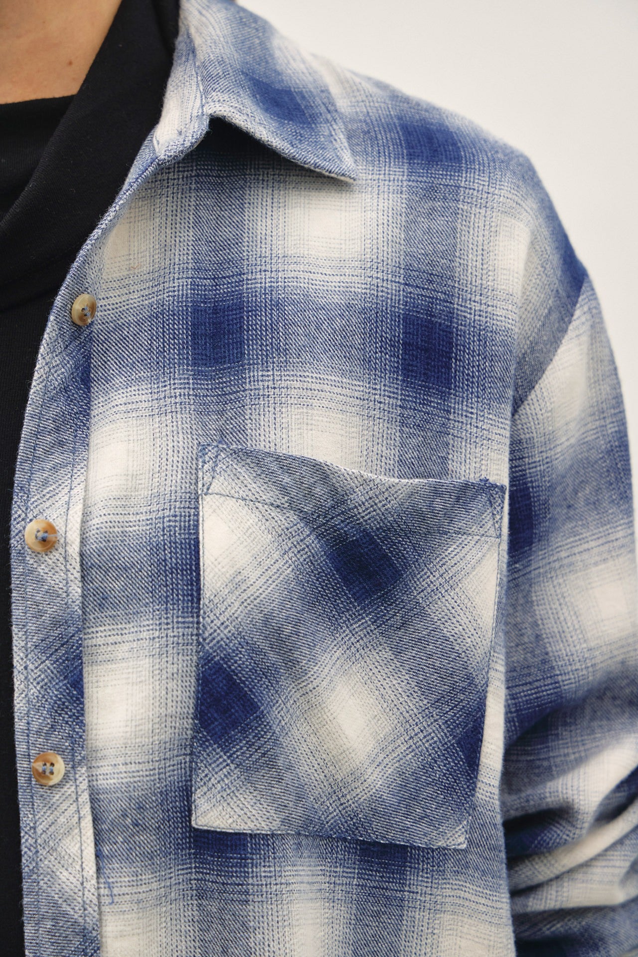 ELORA PLAID TOP