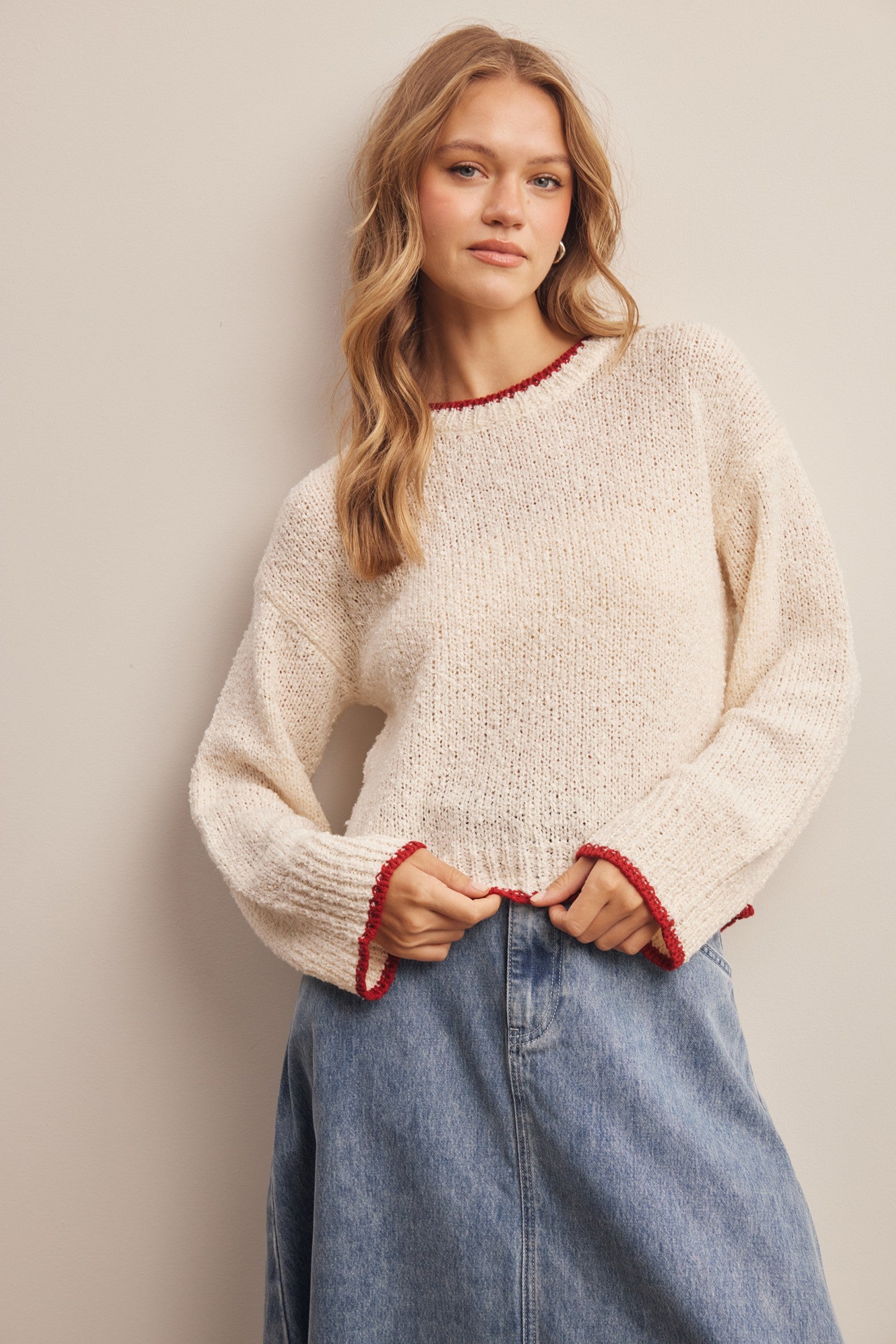 RACHAEL BOUCLE SWEATER