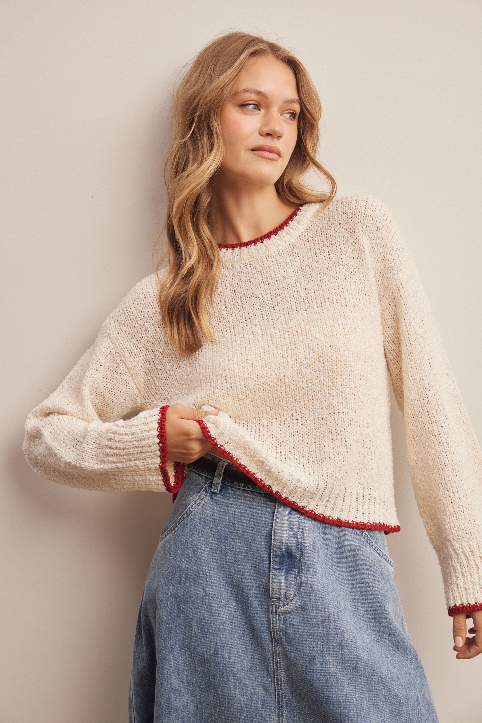 RACHAEL BOUCLE SWEATER