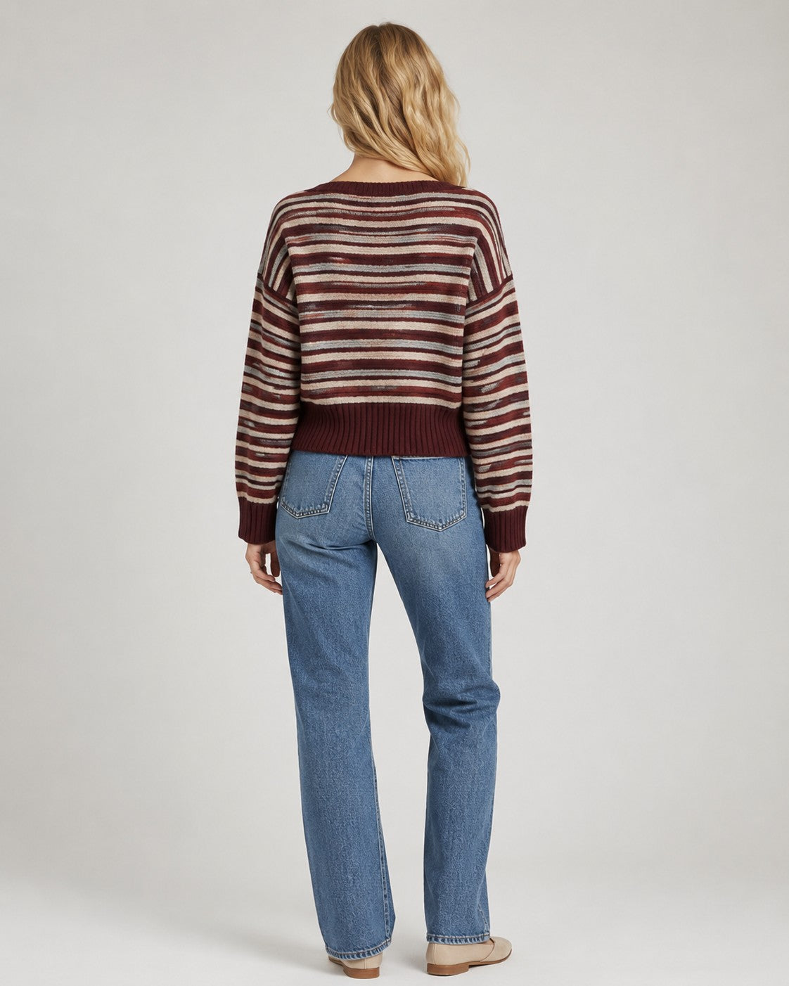 CATHIE STRIPE SWEATER
