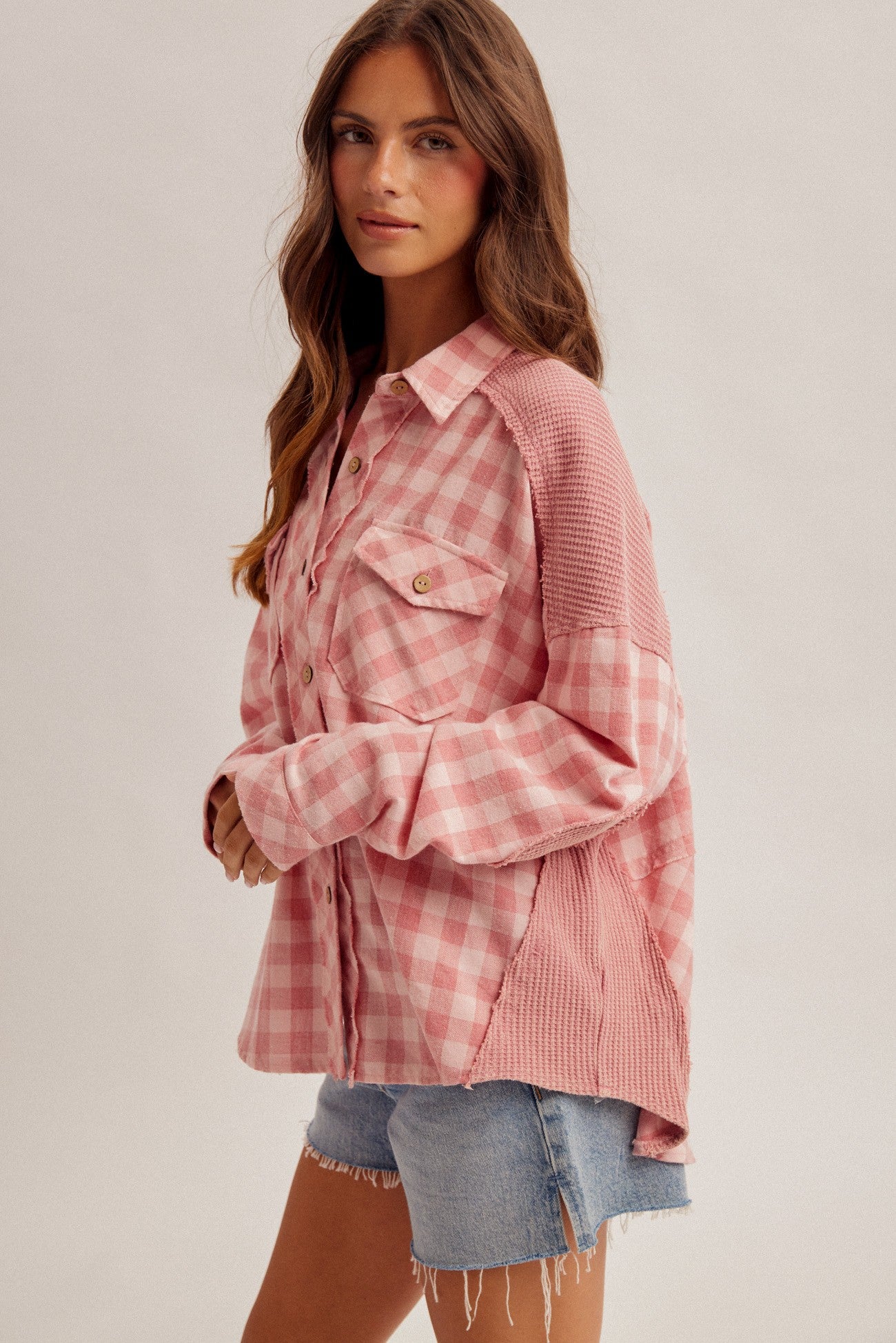 ANNE PLAID SHIRT