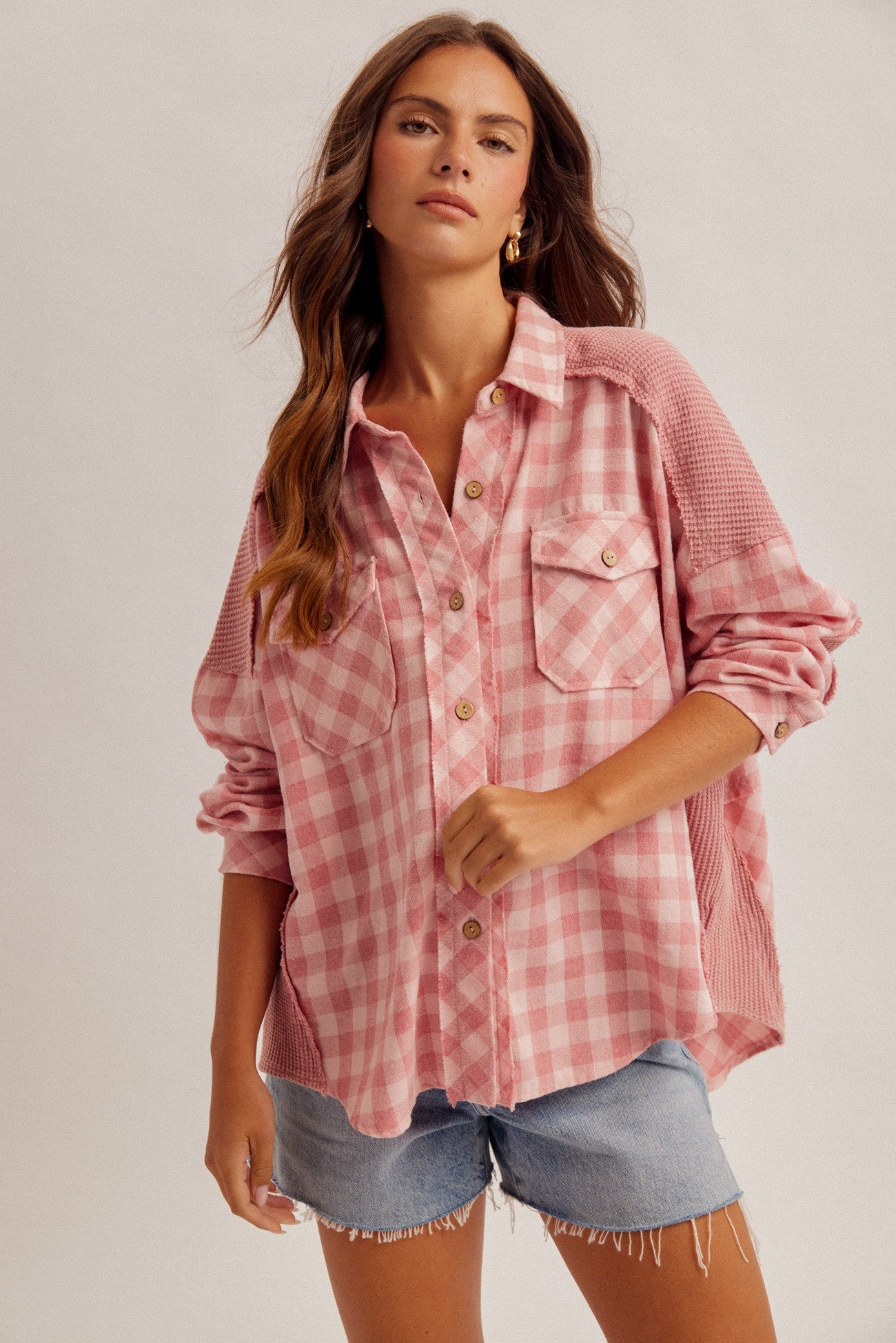 ANNE PLAID SHIRT