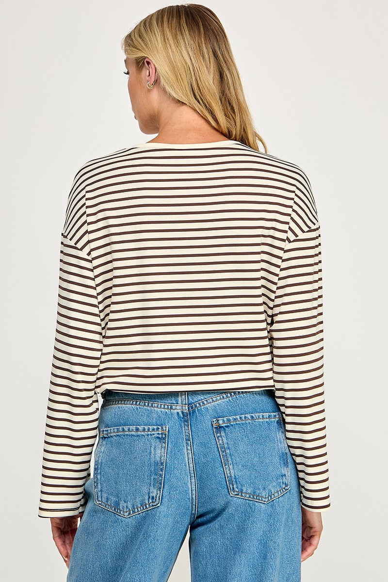 JIMMIE STRIPE TOP