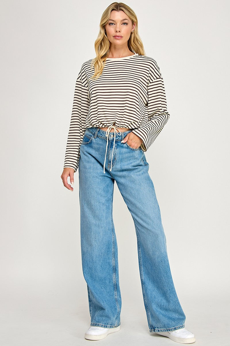 JIMMIE STRIPE TOP