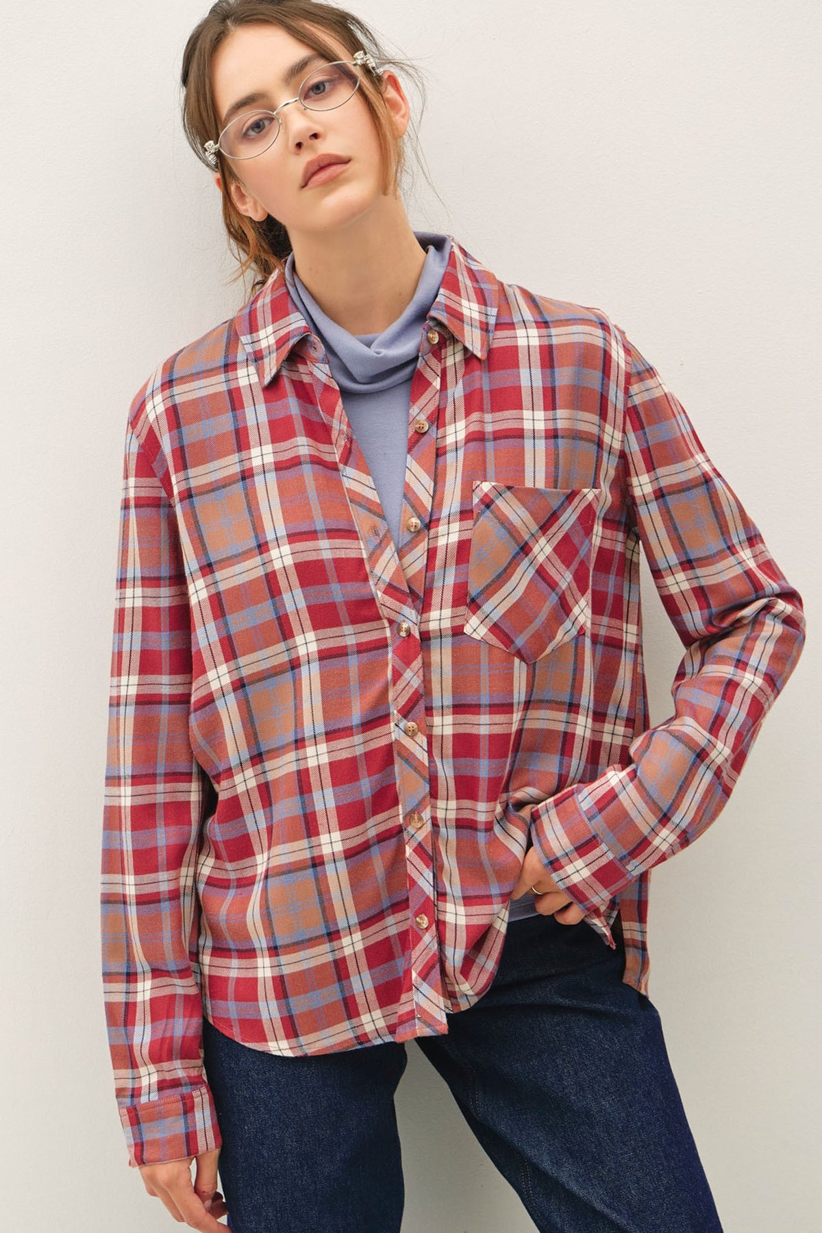 BRANDIE PLAID SHIRT