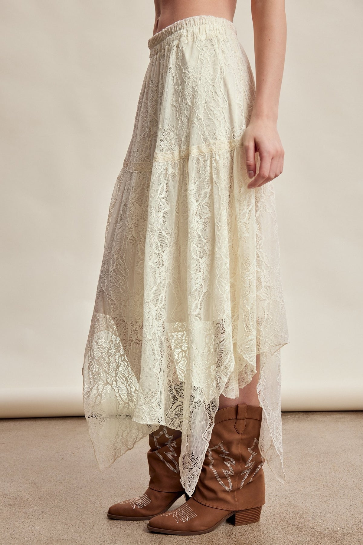 ANDY LACE SKIRT