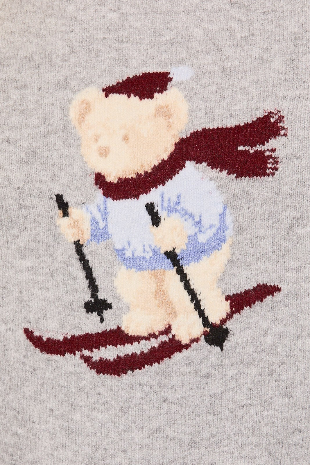 SKIING BEAR SWEATER