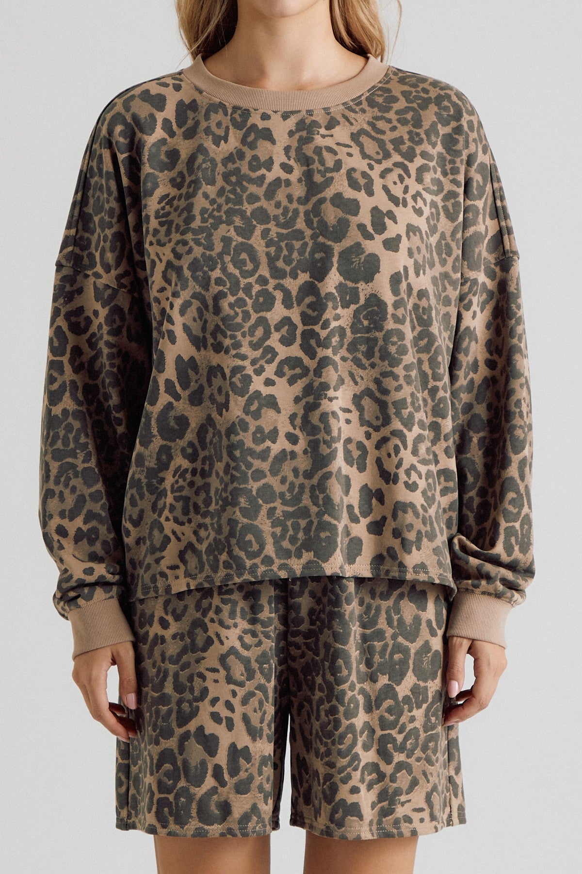 GENEVA LEOPARD TOP