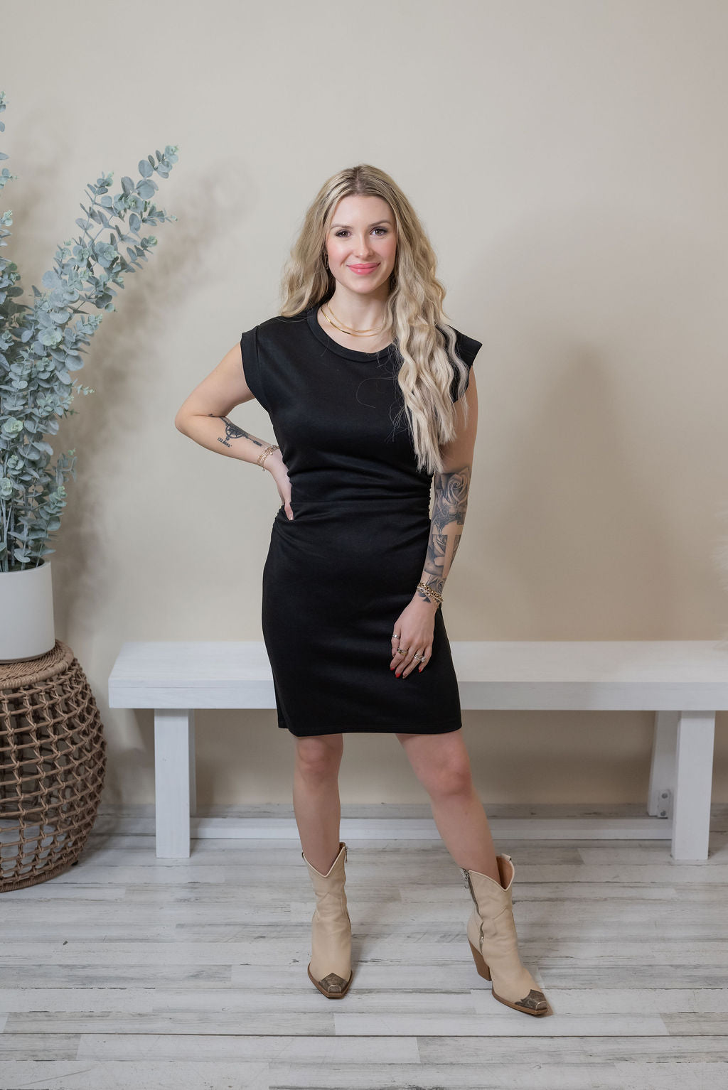 JENNIE CINCHED DRESS